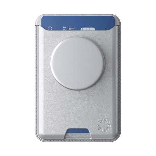 Silver — Softgoods MagSafe PopWallet+ - US 26740