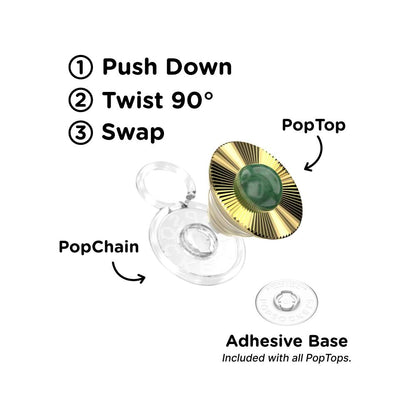 Jade Brooch — PopTop - US 84665