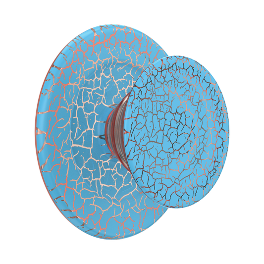 Crackle Denali Printed Orange Zest — MagSafe PopGrip - US 16602