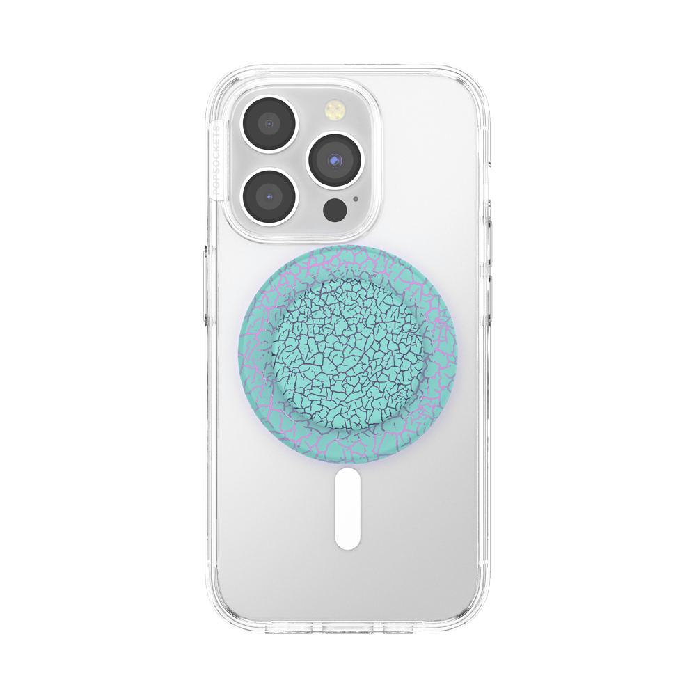 Crackle Reef Printed Sugar Plum — MagSafe PopGrip - US 31970