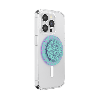 Crackle Reef Printed Sugar Plum — MagSafe PopGrip - US 64443