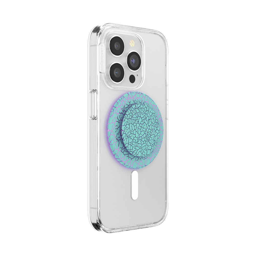 Crackle Reef Printed Sugar Plum — MagSafe PopGrip - US 31970
