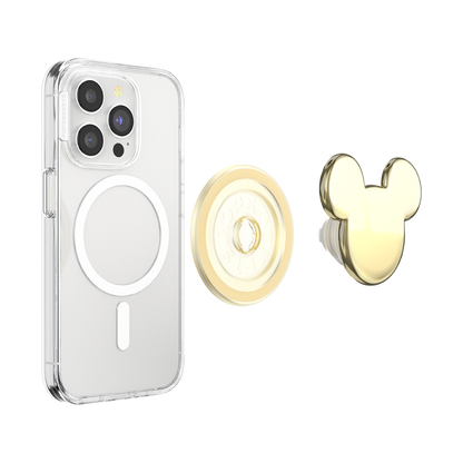 Enamel Gold Mickey Head — MagSafe PopGrip - US 73439