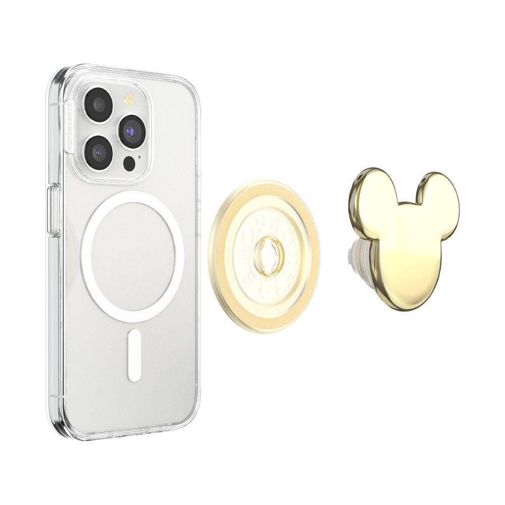 Enamel Gold Mickey Head — MagSafe PopGrip - US 35707