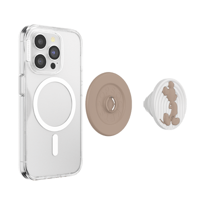 PopOut Latte Mickey — MagSafe PopGrip - US 06121
