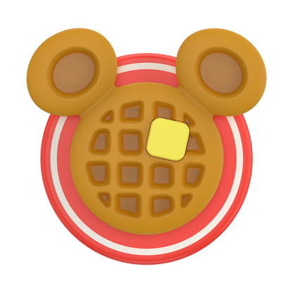 PopOut Mickey Waffle — MagSafe PopGrip - US 58382