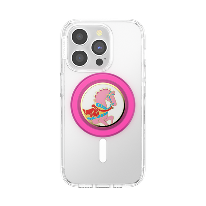 Enamel Carousel Pony — MagSafe PopGrip - US 70668