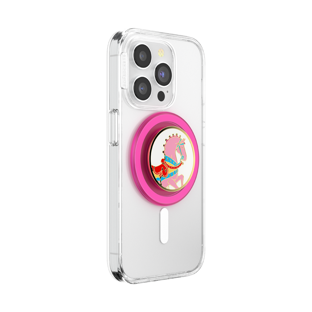 Enamel Carousel Pony — MagSafe PopGrip - US 46261