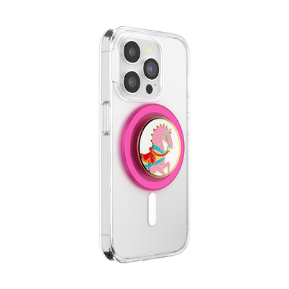 Enamel Carousel Pony — MagSafe PopGrip - US 40885