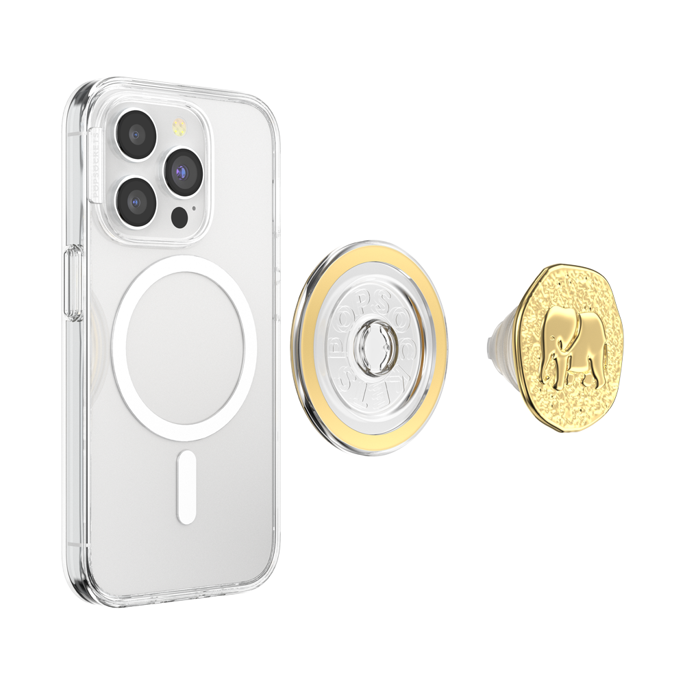 Enamel Elephant Token — MagSafe PopGrip - US 23885