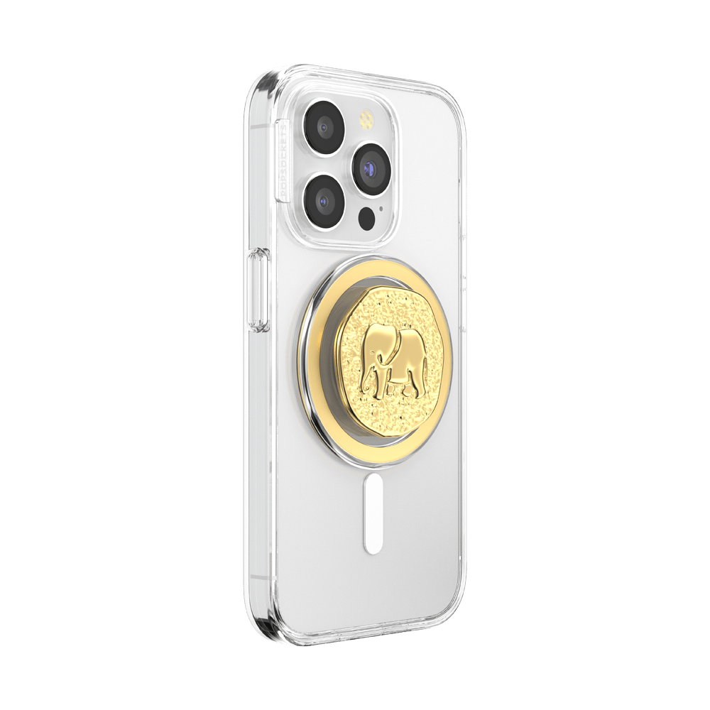 Enamel Elephant Token — MagSafe PopGrip - US 66311