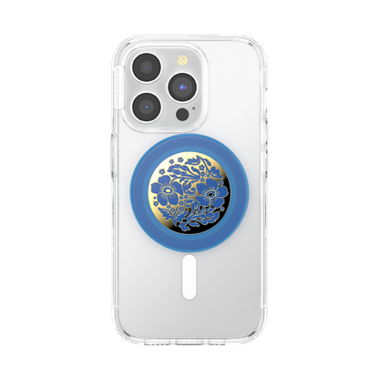 Enamel Lace Blue Vermeer — MagSafe PopGrip - US 08807