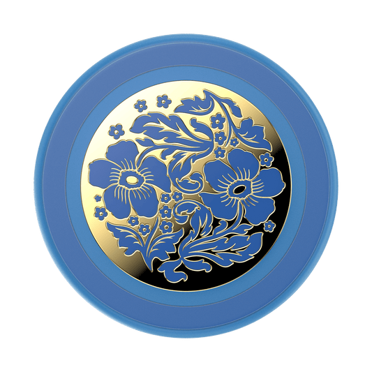 Enamel Lace Blue Vermeer — MagSafe PopGrip - US 67574