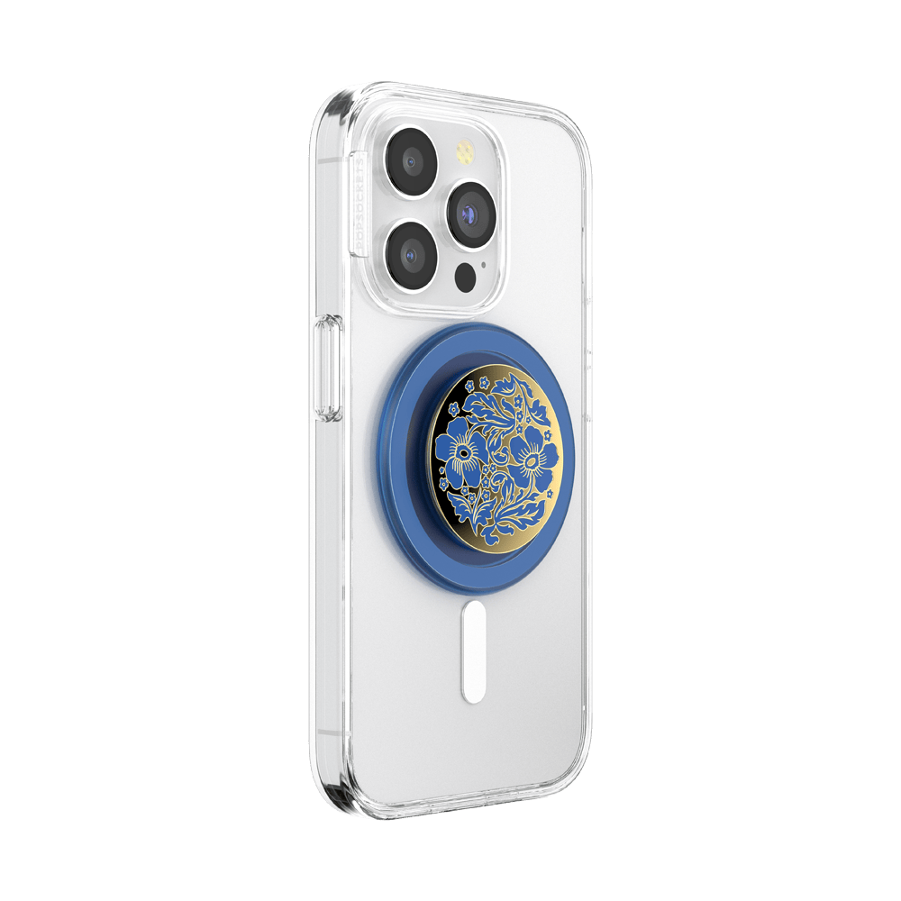 Enamel Lace Blue Vermeer — MagSafe PopGrip - US 67574