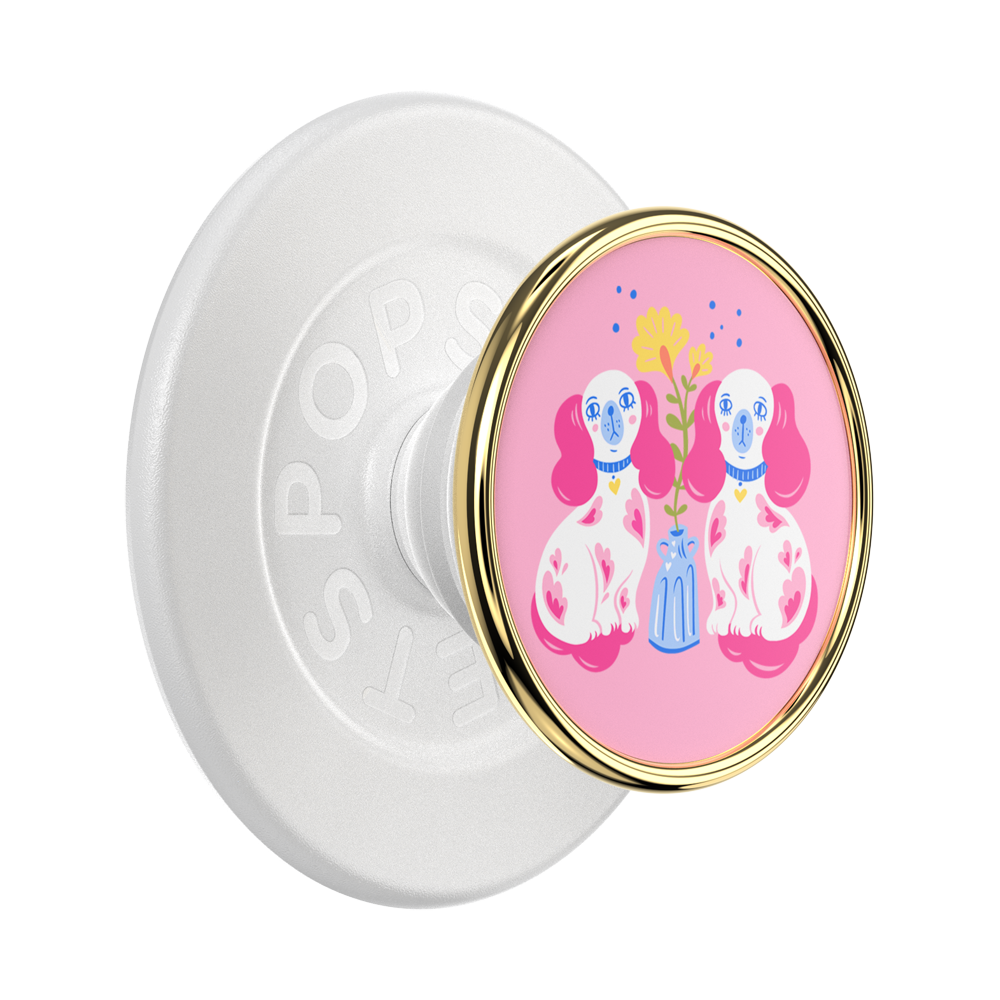 Enamel Staffordshire Furries — MagSafe PopGrip - US 39017