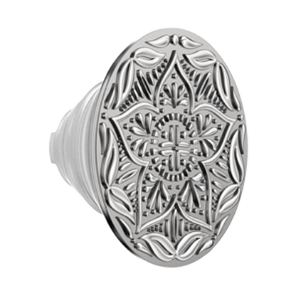Enamel Silver Mandala — MagSafe PopGrip - US 50136