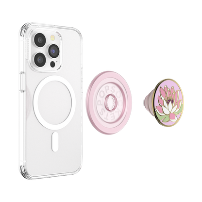 Enamel Water Lily — MagSafe PopGrip - US 08315