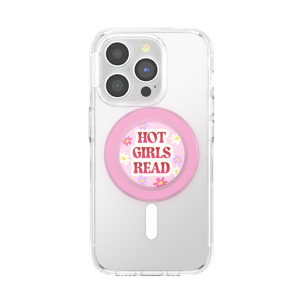 Hot Girls Read Pink — MagSafe PopGrip - US 43743