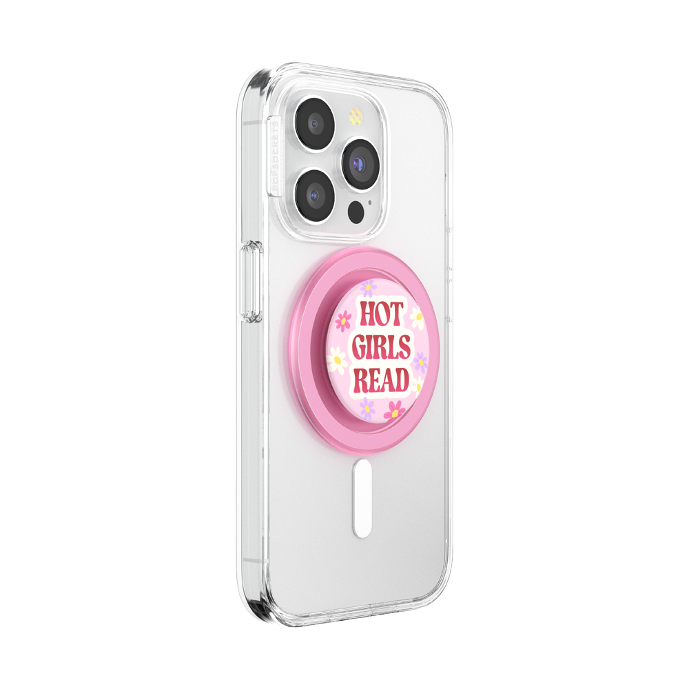 Hot Girls Read Pink — MagSafe PopGrip - US 43743