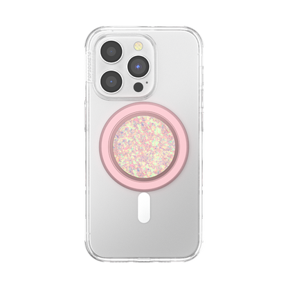Iridescent Confetti Rose — MagSafe PopGrip - US 02481
