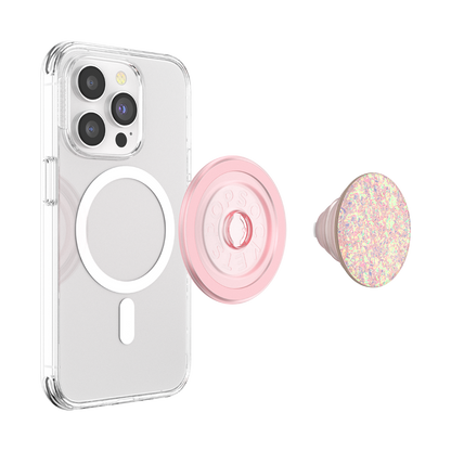 Iridescent Confetti Rose — MagSafe PopGrip - US 18763