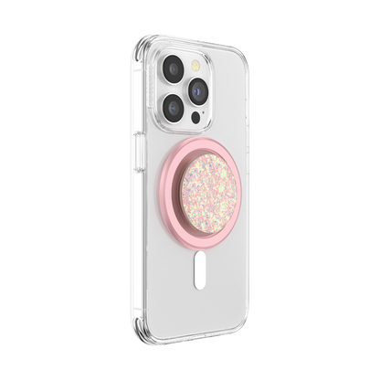 Iridescent Confetti Rose — MagSafe PopGrip - US 74308