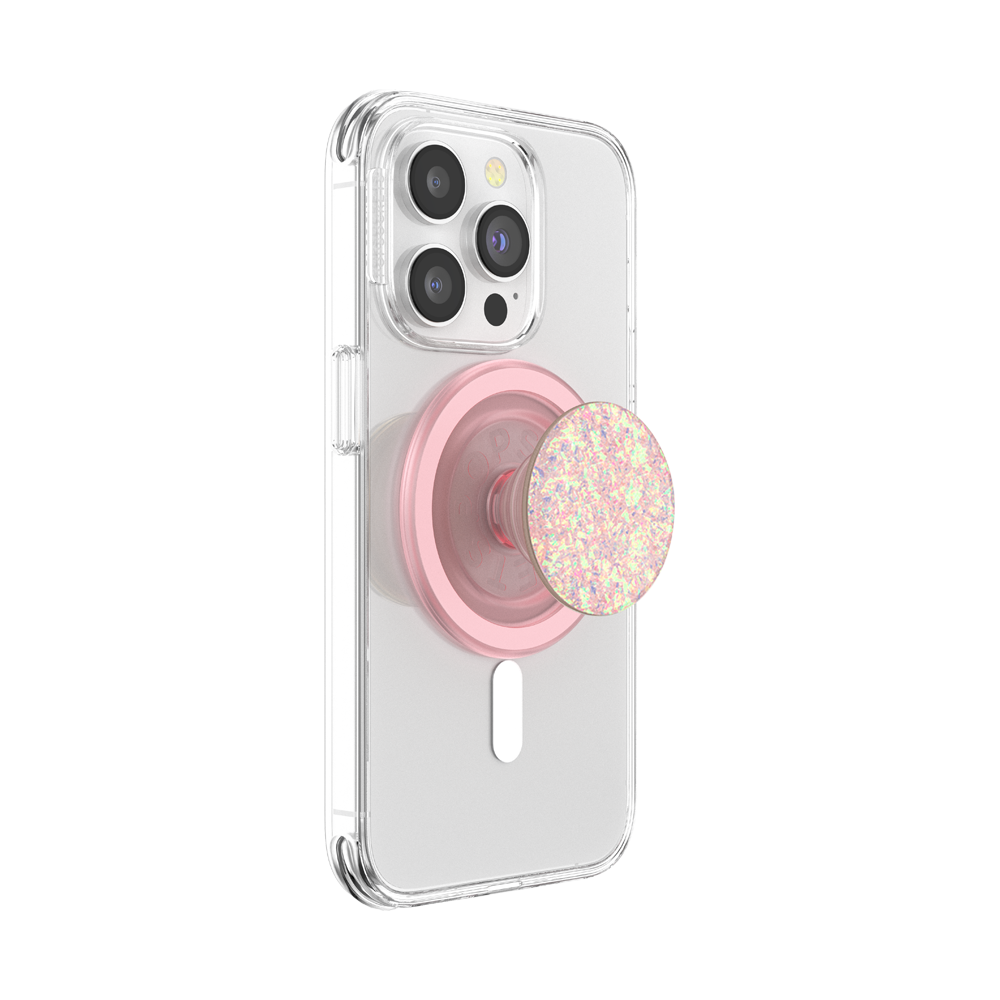 Iridescent Confetti Rose — MagSafe PopGrip - US 02481