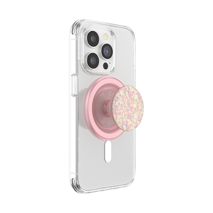 Iridescent Confetti Rose — MagSafe PopGrip - US 18763
