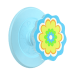 Molded Flower Kaleidoscope Blue — MagSafe PopGrip - US 92219