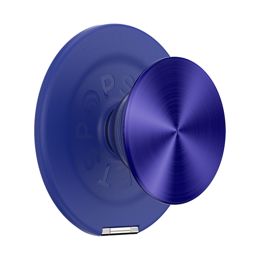 Aluminum Radial French Navy —  MagSafe Kick-Out Grip & Stand - US 17262