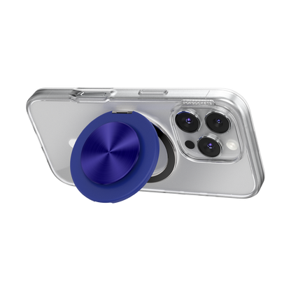 Aluminum Radial French Navy —  MagSafe Kick-Out Grip & Stand - US 17262