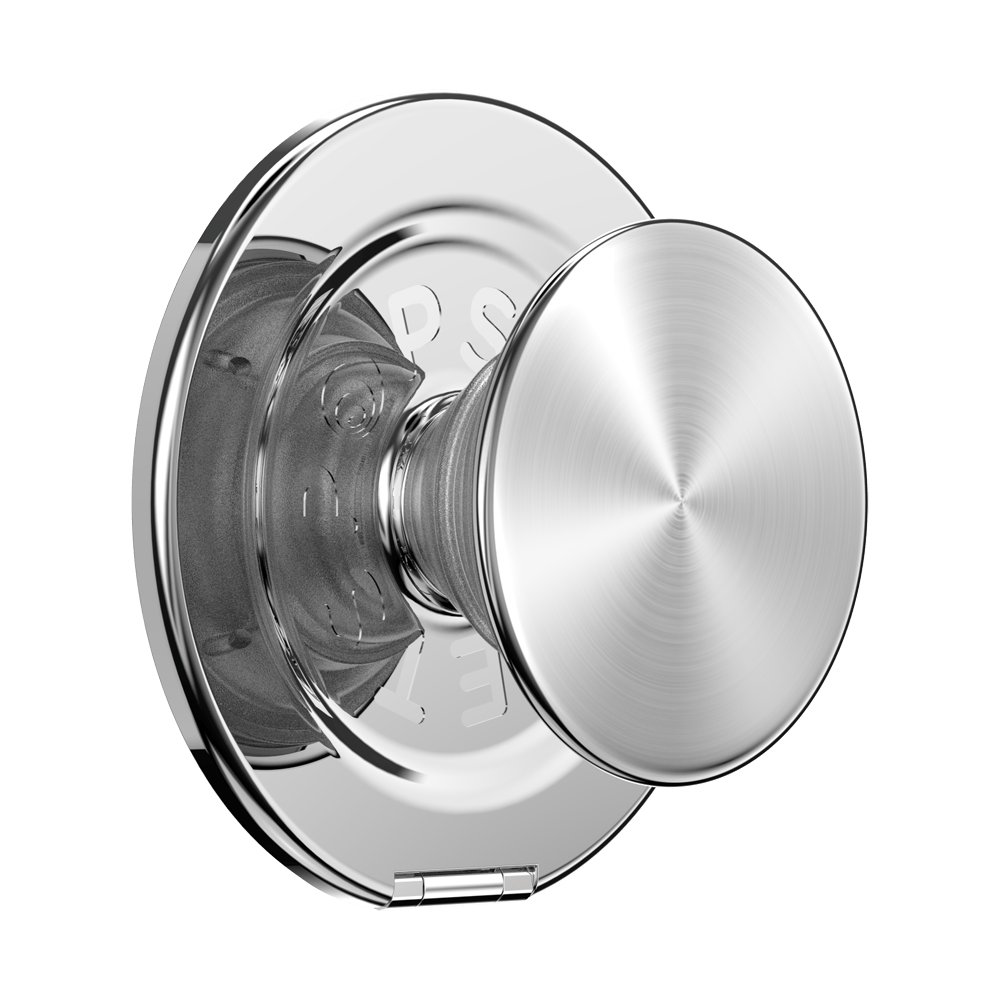 Aluminum Radial Silver —  MagSafe Kick-Out Grip & Stand - US 13101