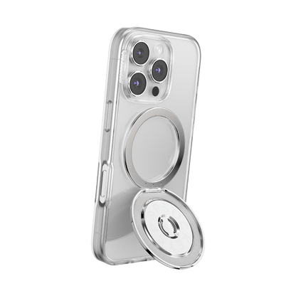 Aluminum Radial Silver —  MagSafe Kick-Out Grip & Stand - US 53269