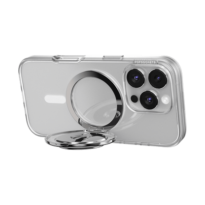 Aluminum Radial Silver —  MagSafe Kick-Out Grip & Stand - US 13101