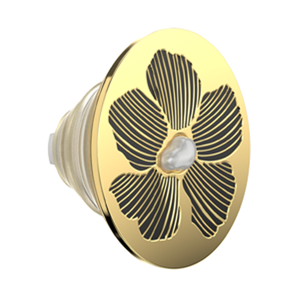 Enamel Mae Flower with Pearl — PopTop - US 35301