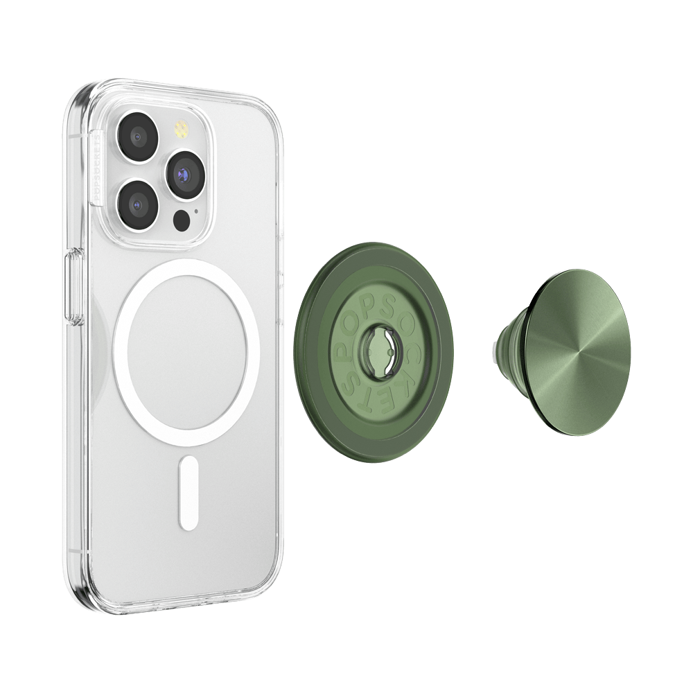 Aluminum Radial Olive — MagSafe PopGrip - US 20433