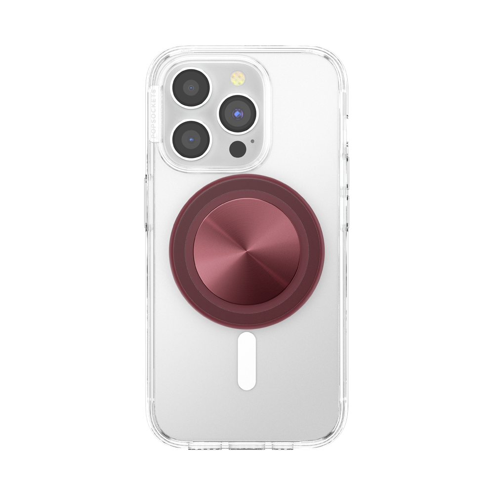 Aluminum Radial Oxblood — MagSafe PopGrip - US 19941