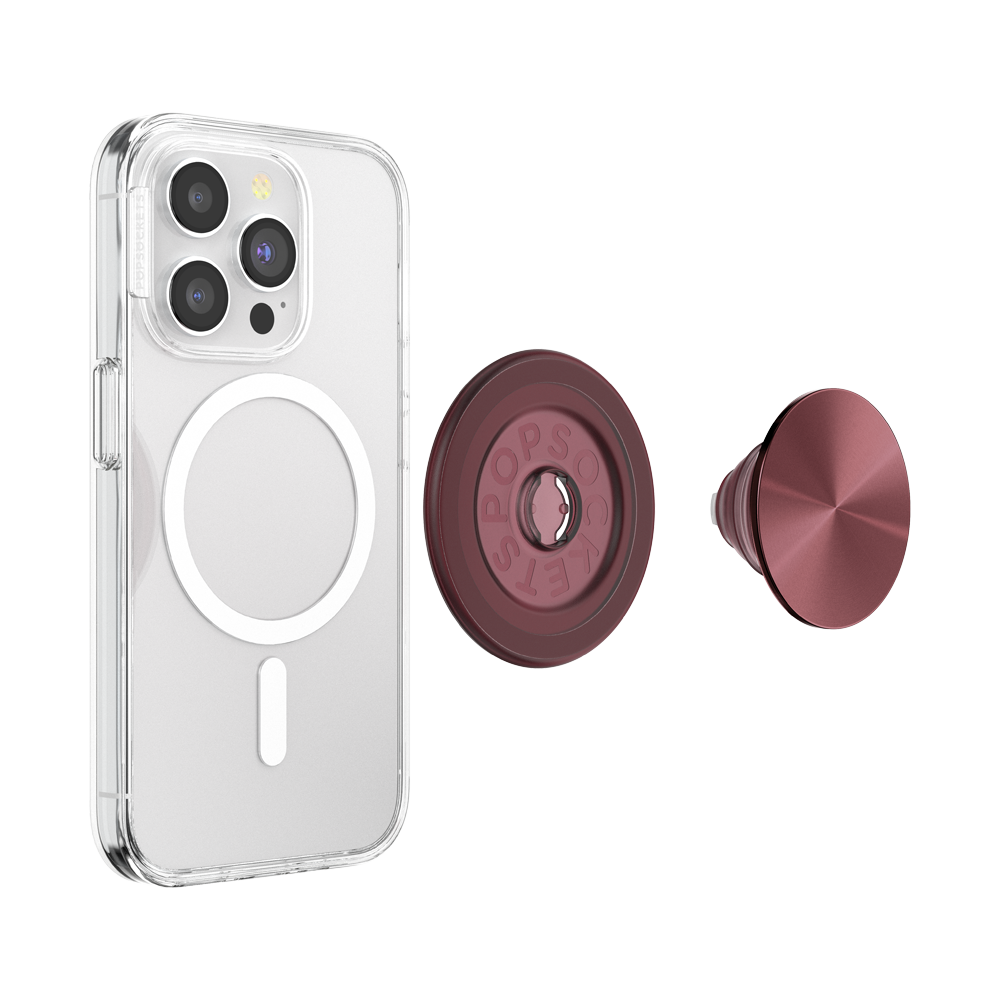 Aluminum Radial Oxblood — MagSafe PopGrip - US 65999