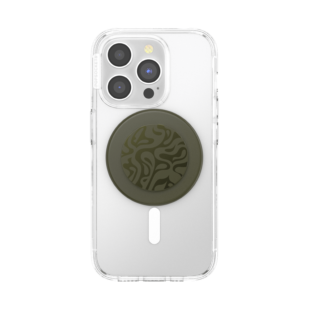 Aluminum Swirl — MagSafe PopGrip - US 03190