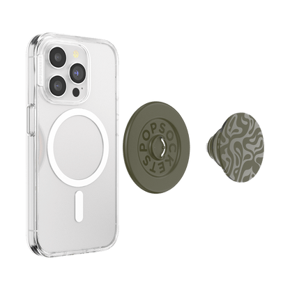 Aluminum Swirl — MagSafe PopGrip - US 57469