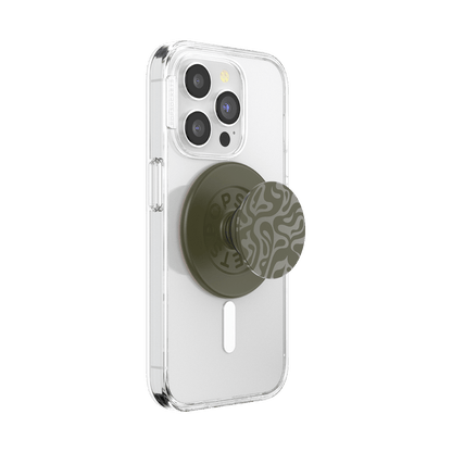 Aluminum Swirl — MagSafe PopGrip - US 99324
