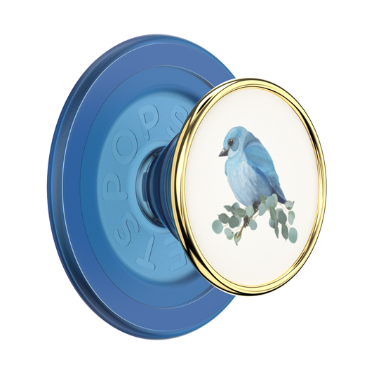 Enamel Blue Bird — MagSafe PopGrip - US 90081