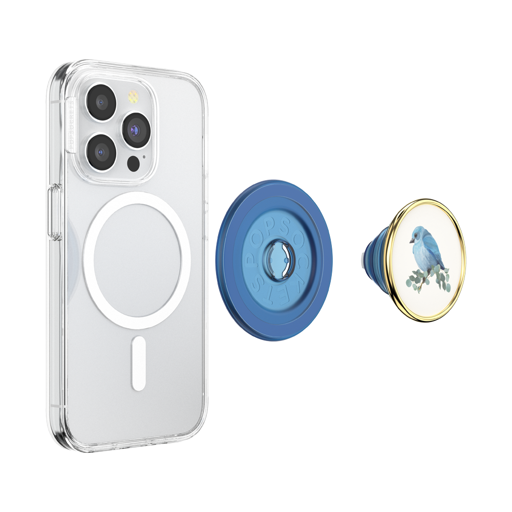 Enamel Blue Bird — MagSafe PopGrip - US 23442