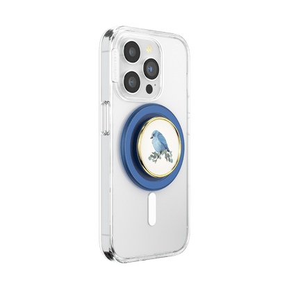 Enamel Blue Bird — MagSafe PopGrip - US 90081