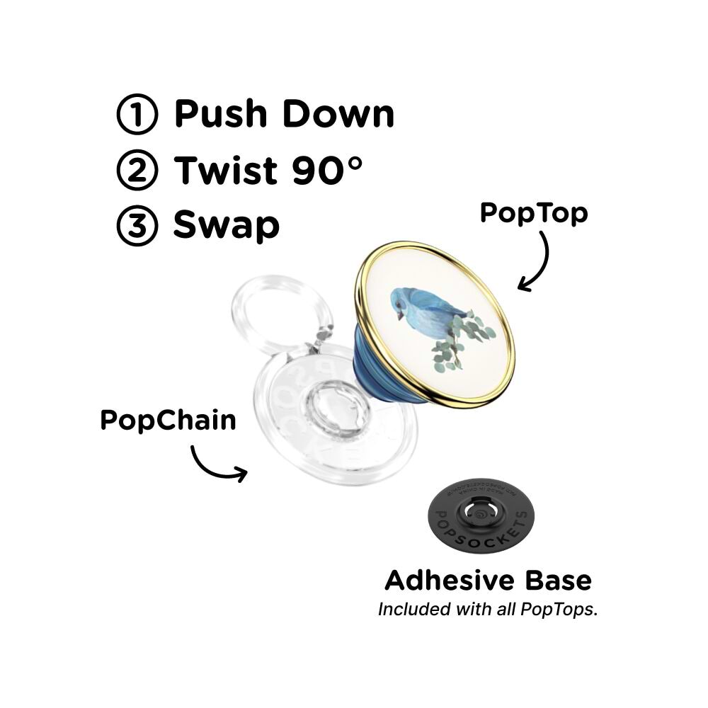 Enamel Blue Bird — PopTop - US 55284