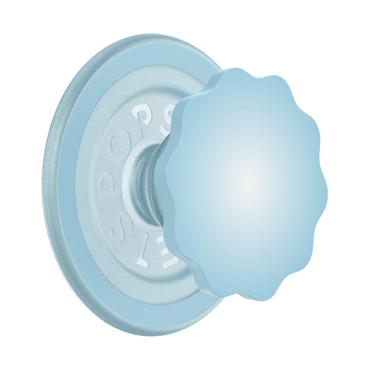 Molded Flower Blue Sigh — MagSafe PopGrip - US 87144