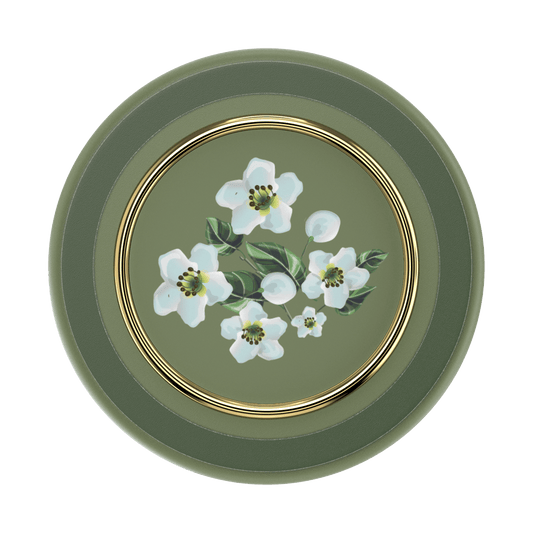 Enamel Floral Relief — MagSafe PopGrip - US 63593