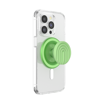 PopOut Curves Matcha Dew — MagSafe PopGrip - US 23208