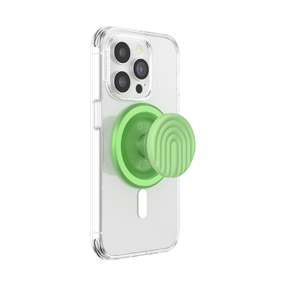 PopOut Curves Matcha Dew — MagSafe PopGrip - US 03746