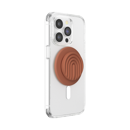 PopOut Terracotta Curves — MagSafe PopGrip - US 96729